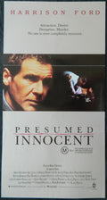 PRESUMED INNOCENT (1990) — Original Australian daybill movie poster