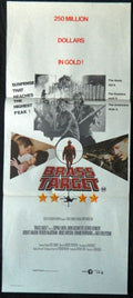 BRASS TARGET (1978)— Original Australian daybill movie poster.