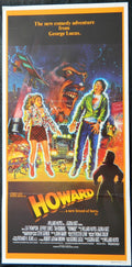 HOWARD A NEW BREED OF HERO (1986) — Original Australian daybill movie poster