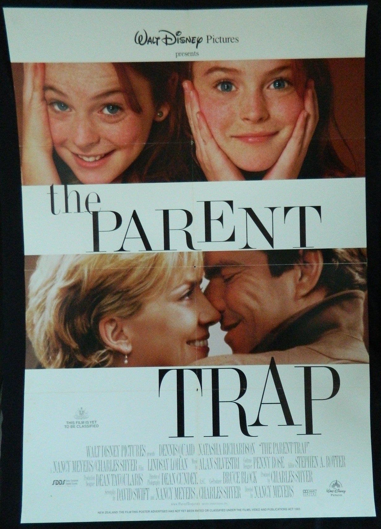 PARENT TRAP (1998)— Original Australian one sheet movie poster