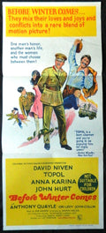 BEFORE WINTER COMES (1968)— Original Australian daybill movie poster.