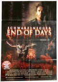 END OF DAYS  (1999)— Original Australian one sheet movie poster