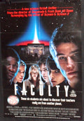THE FACULTY (1998)— Original Australian one sheet movie poster