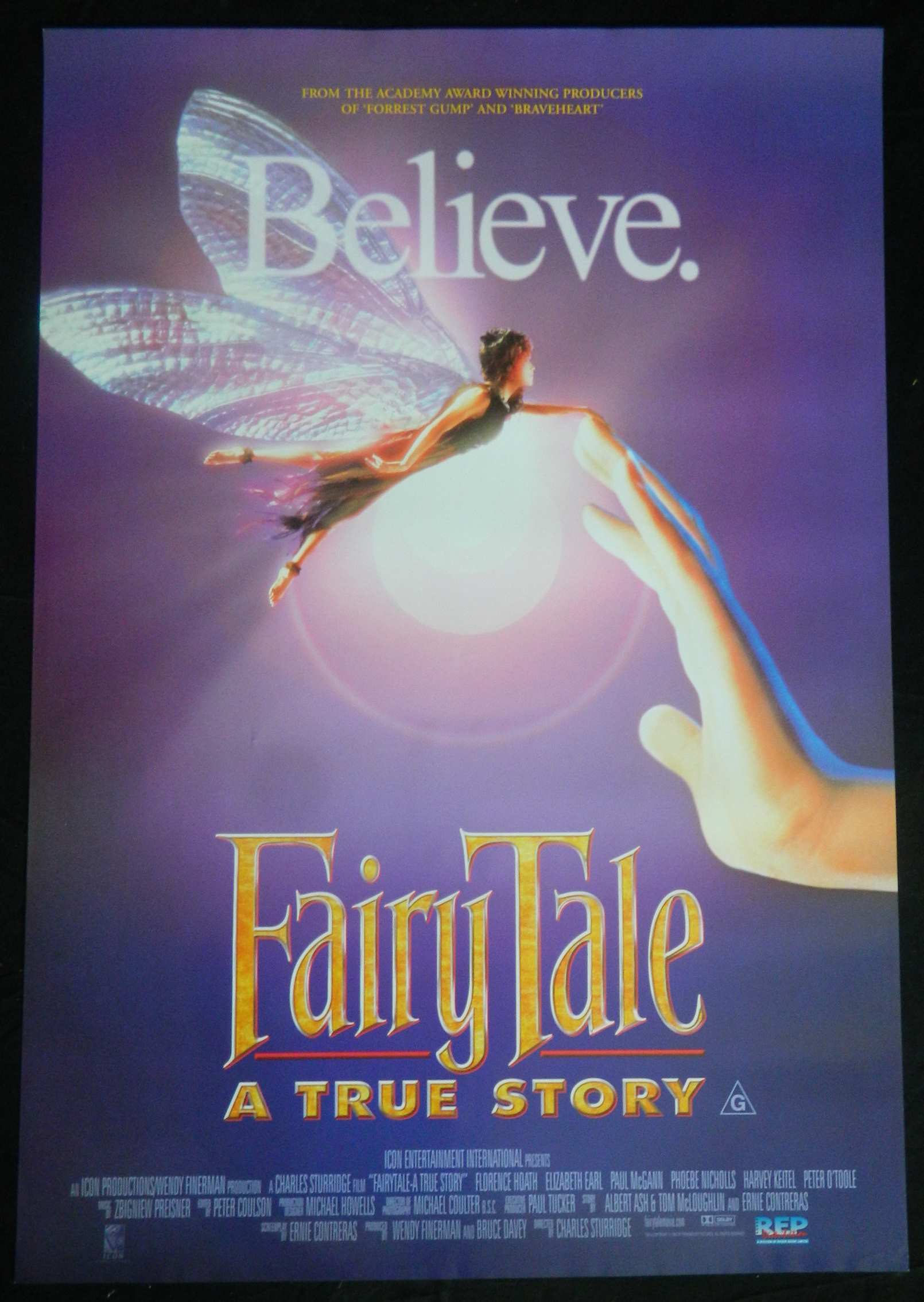 FAIRYTALE (1997)— Original Australian one sheet movie poster