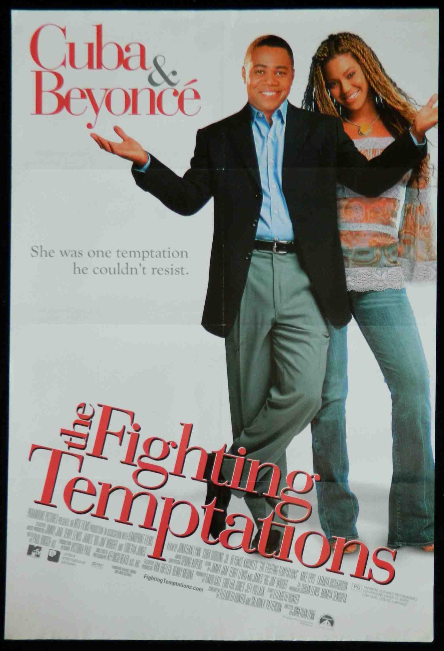 FIGHTING TEMPTATIONS (2003)— Original Australian one sheet movie poster