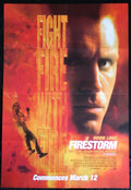 FIRESTORM (1998)— Original Australian one sheet movie poster