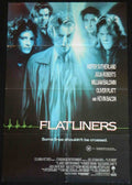 FLATLINERS (1990)— Original Australian one sheet movie poster