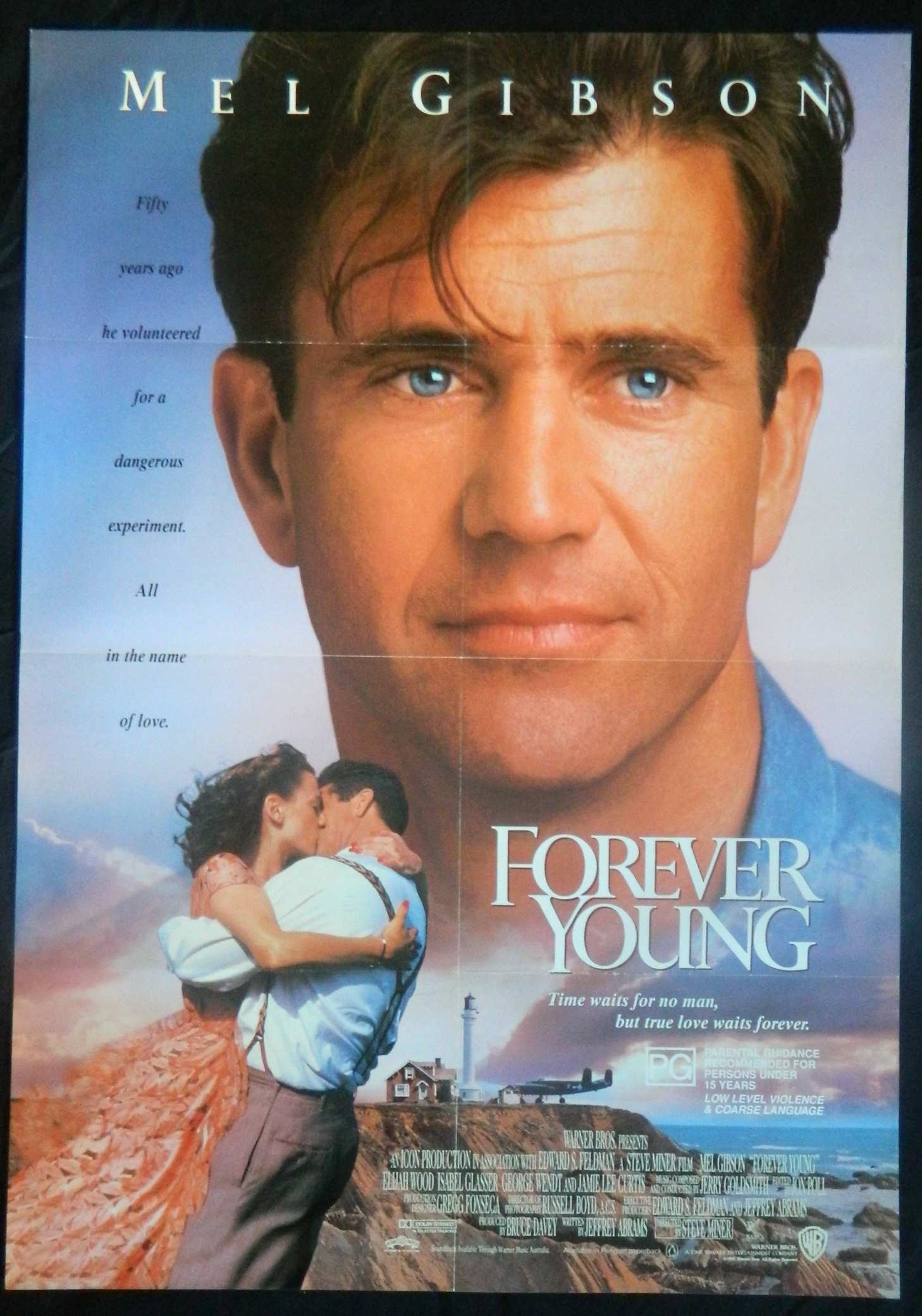 FOREVER YOUNG  (1992)— Original Australian one sheet movie poster
