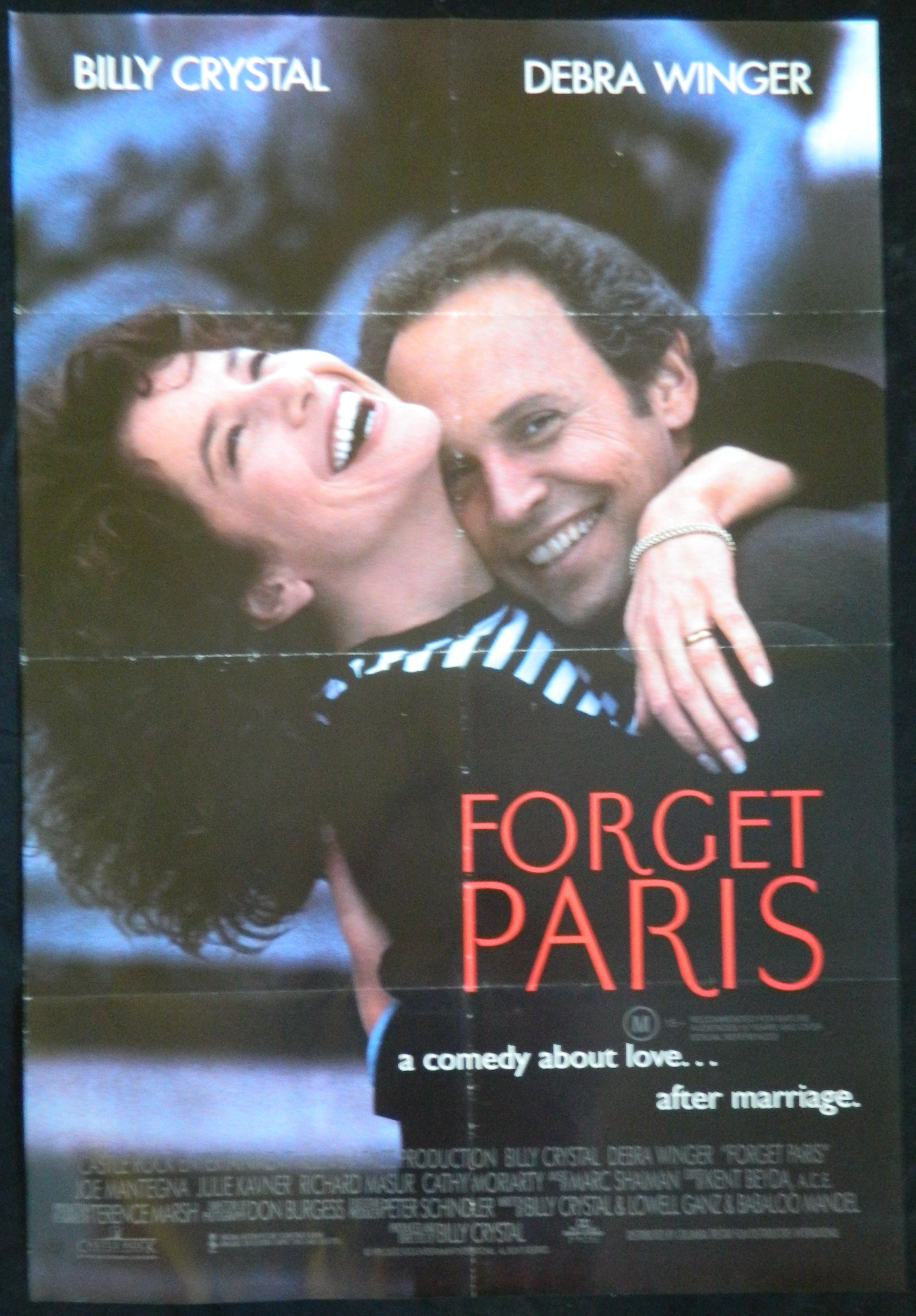 FORGET PARIS (1995)— Original Australian one sheet movie poster
