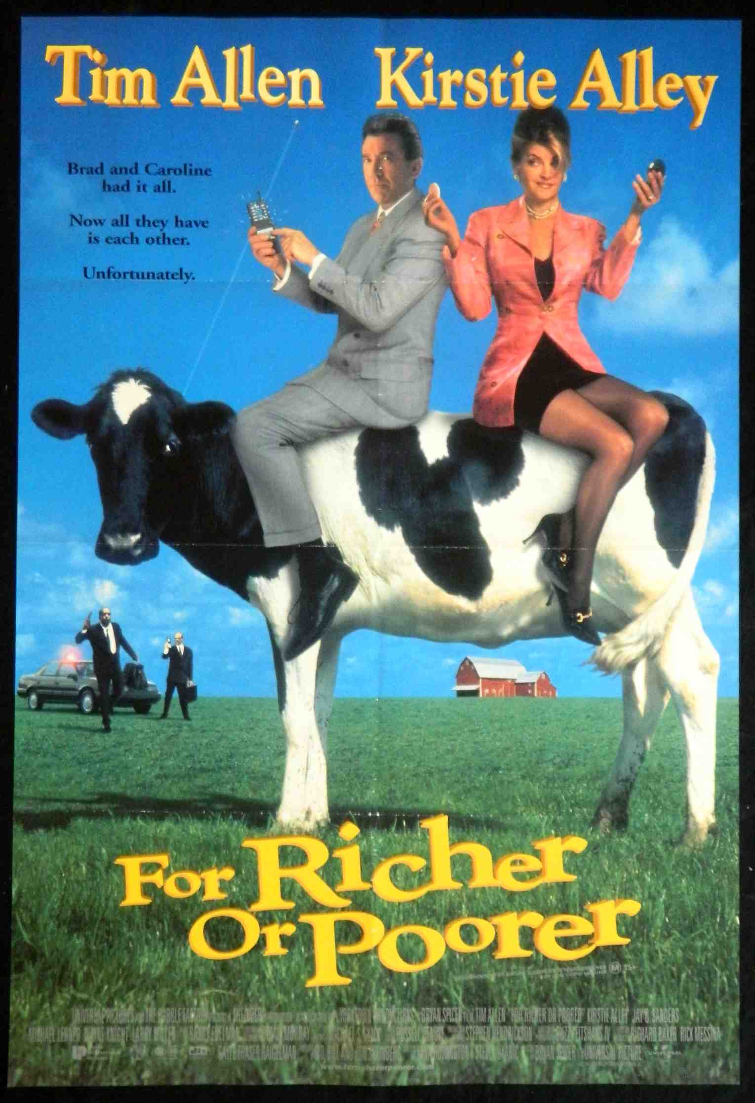 FOR RICHER OR POORER (1997)— Original Australian one sheet movie poster