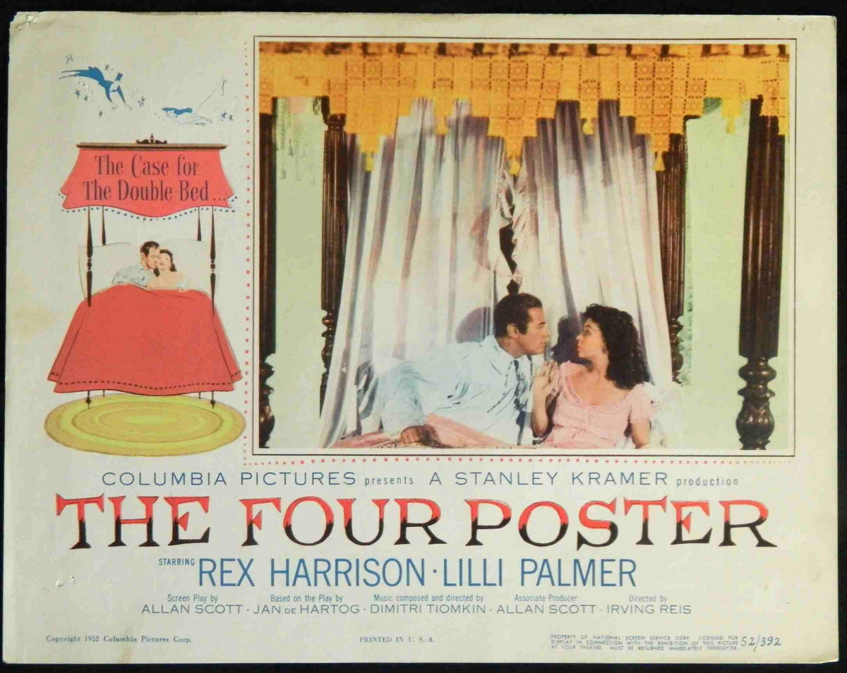 THE FOUR POSTER (1952) — Original Australian Lobby Card