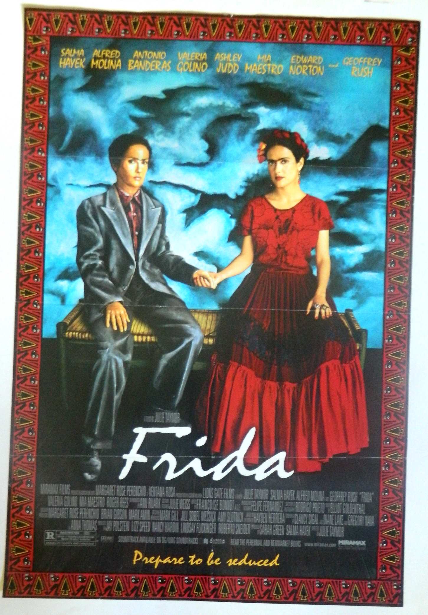 FRIDA (2002)— Original Australian one sheet movie poster