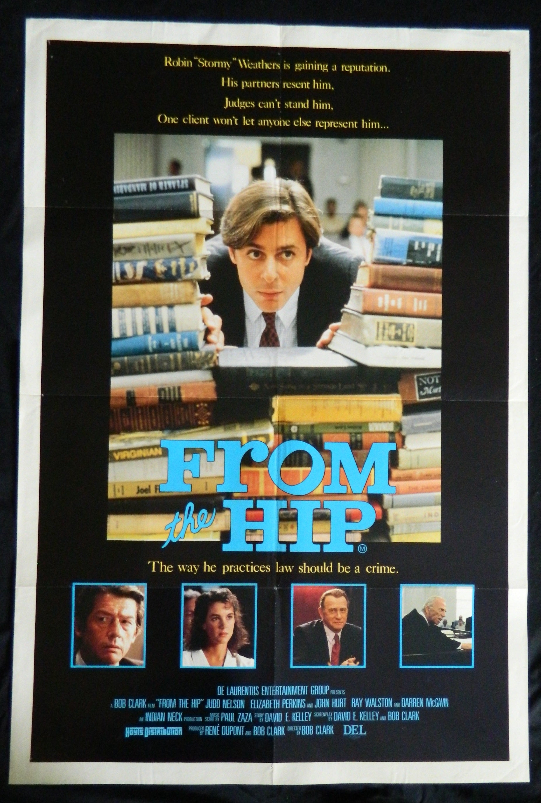 FROM THE HIP  (1987)— Original Australian one sheet movie poster