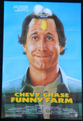 FUNNY FARM  (1988)— Original Australian one sheet movie poster