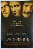 GANGS OF NEW YORK (2002)— Original Australian one sheet movie poster