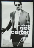 GET CARTER (2000)— Original Australian one sheet movie poster
