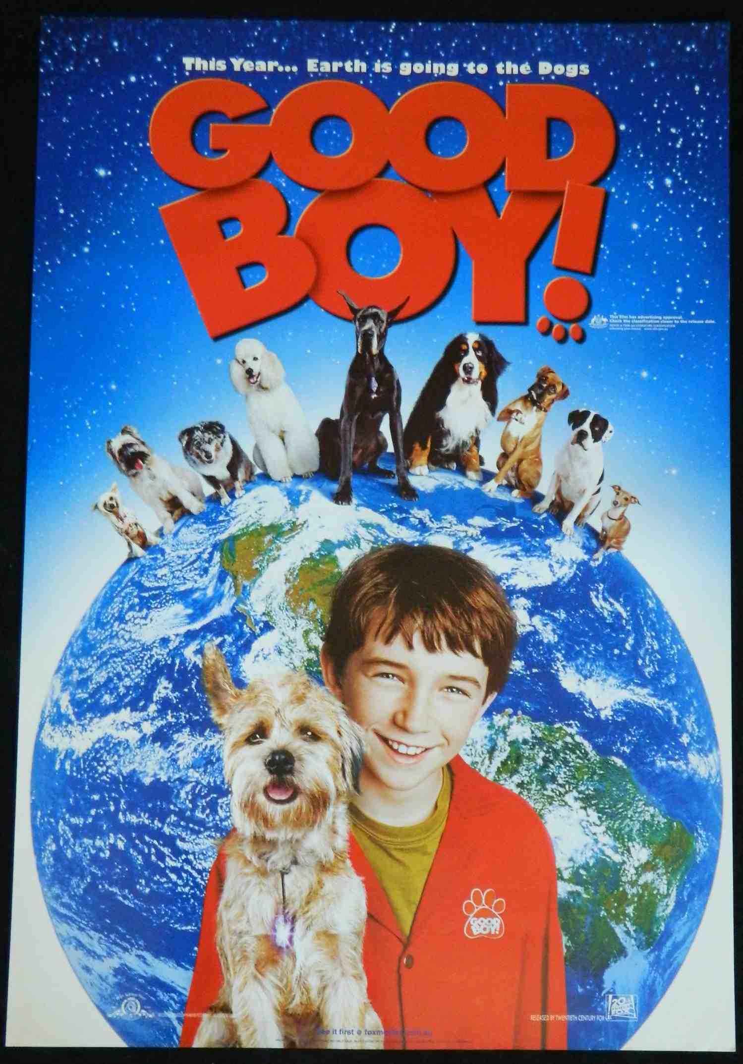GOOD BOY (2003)— Original Australian one sheet movie poster