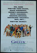 GREEDY  (1994)— Original Australian one sheet movie poster