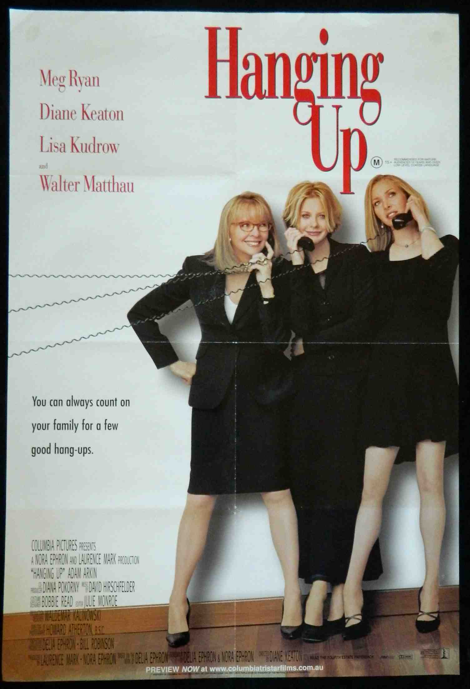 HANGING UP (2000)— Original Australian one sheet movie poster