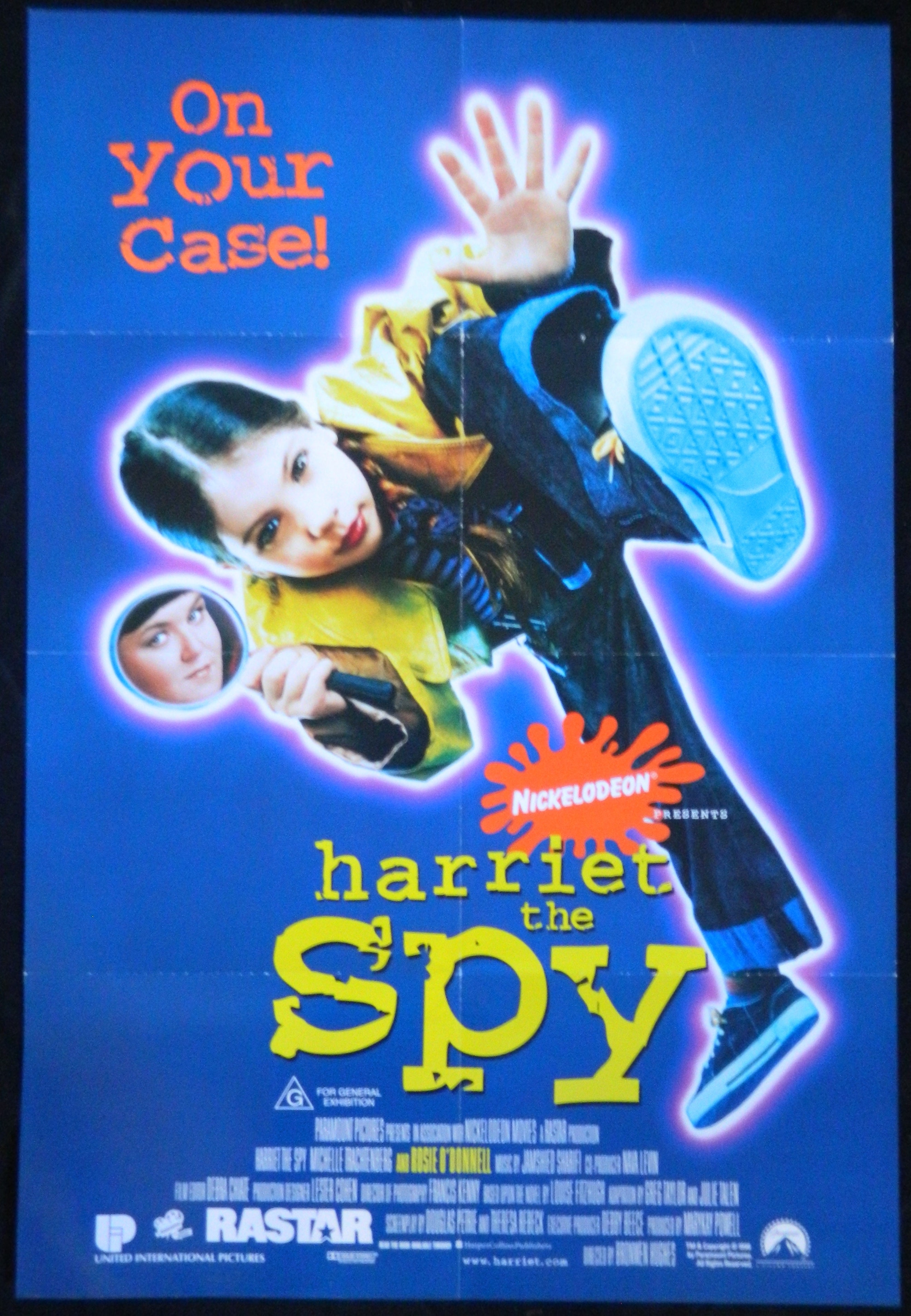 HARRIET THE SPY  (1996)— Original Australian one sheet movie poster