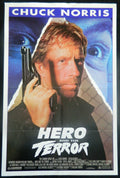 HERO AND THE TERROR (1988)— Original Australian one sheet movie poster