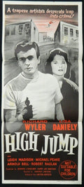 HIGH JUMP (1959) — Original Australian daybill movie poster