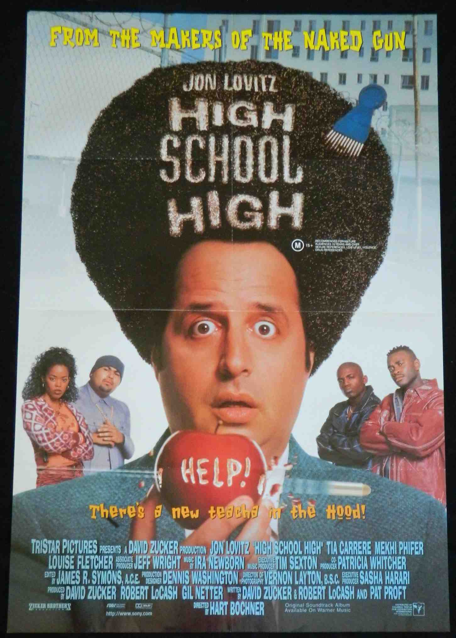 HIGH SCHOOL HIGH (1996)— Original Australian one sheet movie poster