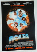 HOLES (2003)— Original Australian one sheet movie poster