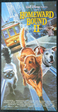 HOMEWARD BOUND 2 (1996)— Original Australian daybill movie poster.