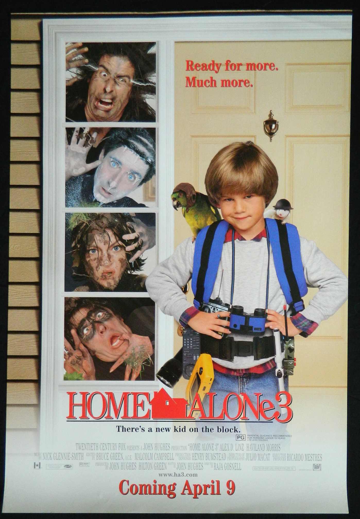 HOME ALONE 3 (1997)— Original Australian one sheet movie poster