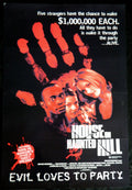 HOUSE ON HAUNTED HILL (1999)— Original Australian one sheet movie poster
