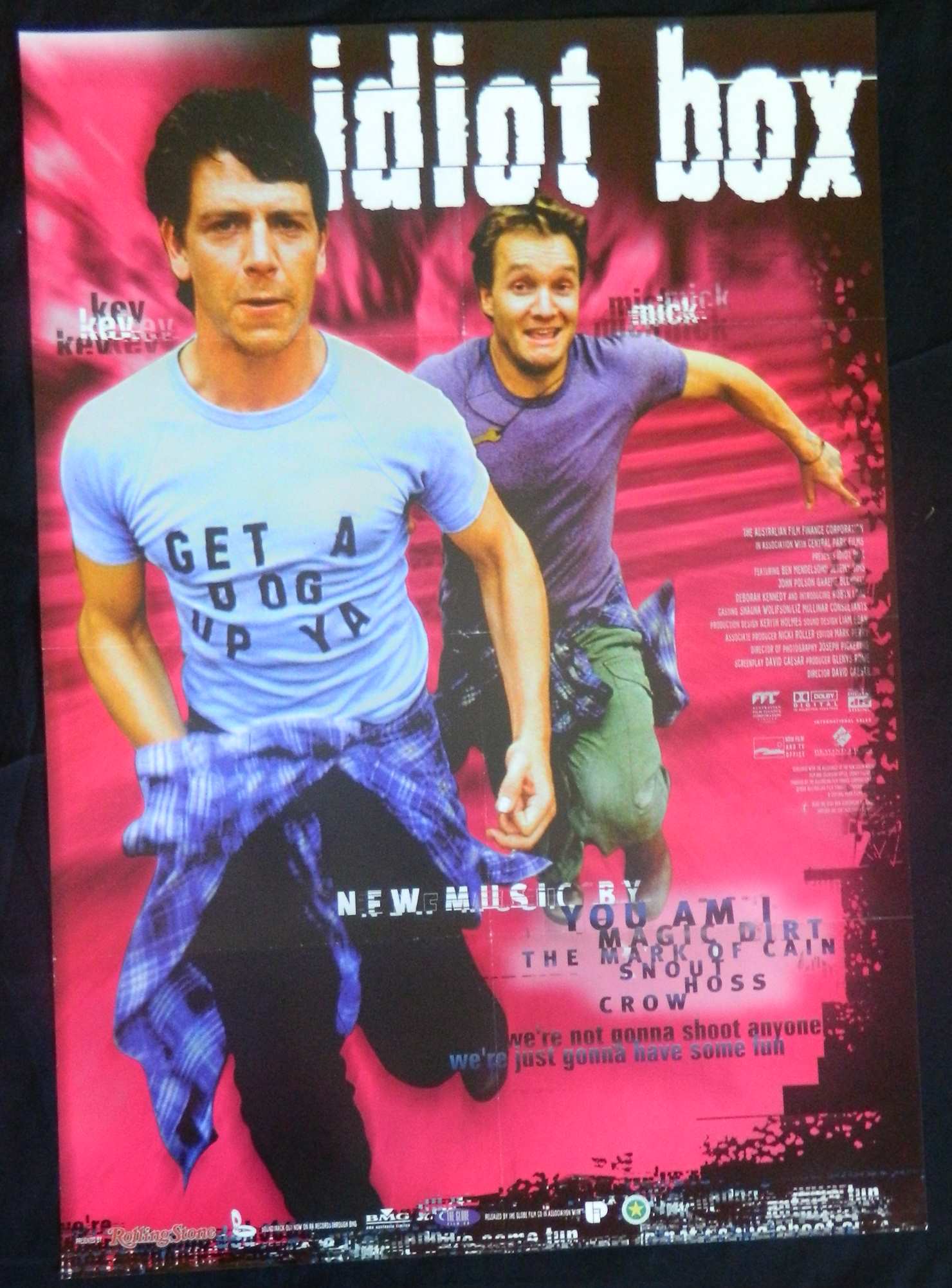 IDIOT BOX (1996)— Original Australian one sheet movie poster