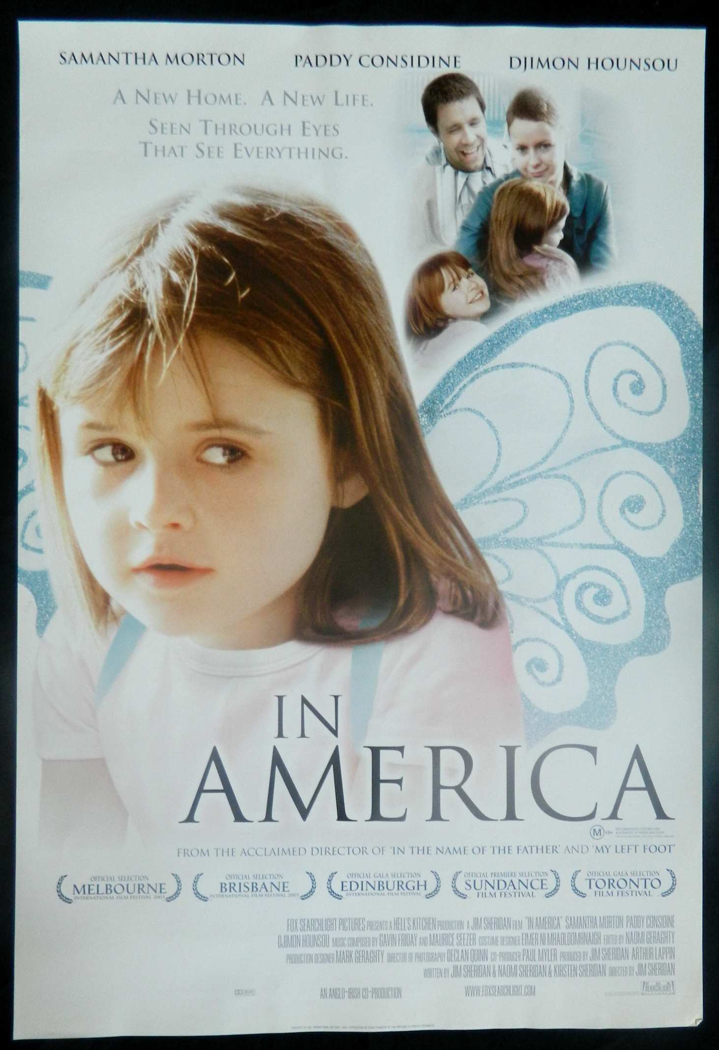 IN AMERICA (2002)— Original Australian one sheet movie poster