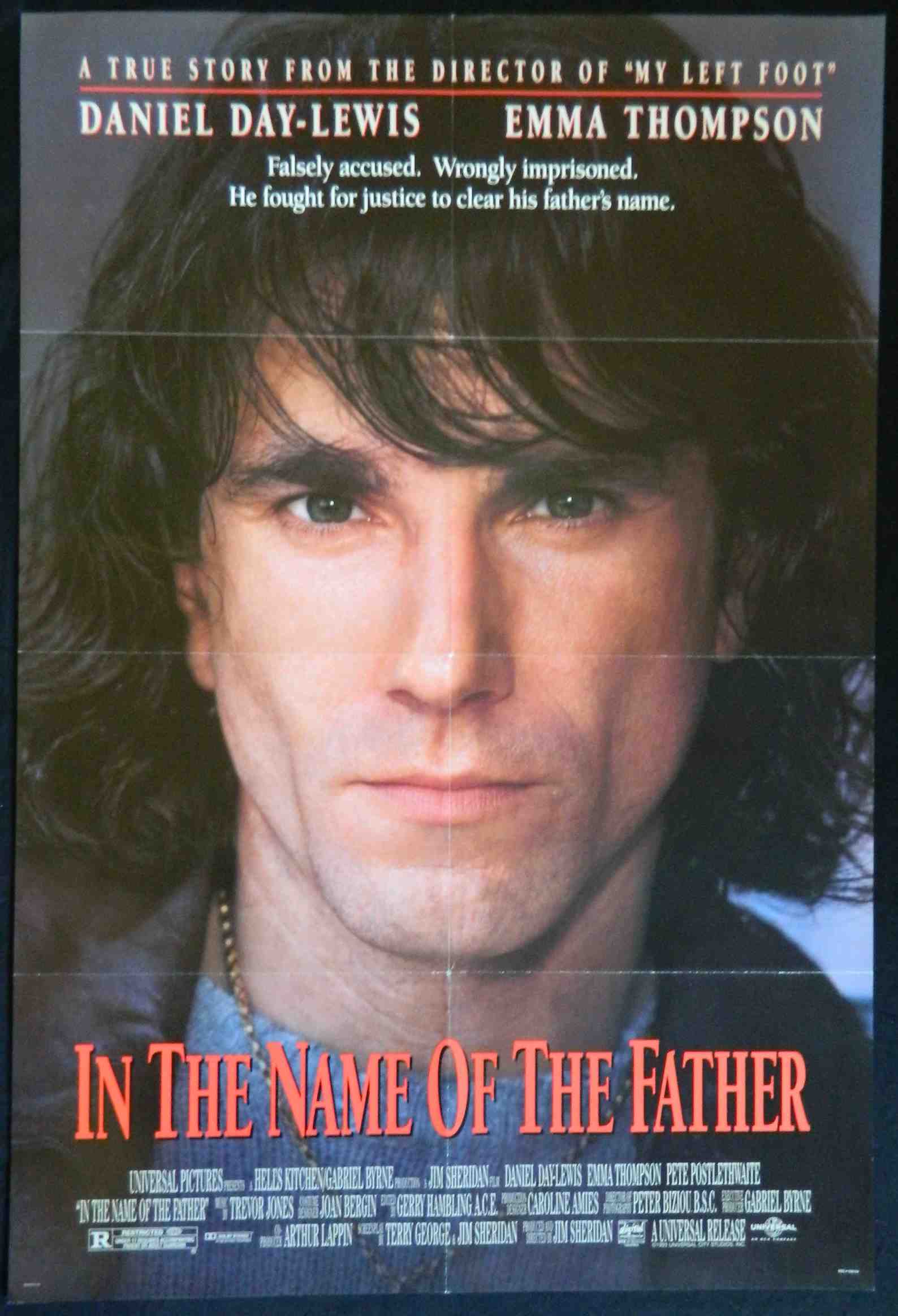 IN THE NAME OF THE FATHER (1993)— Original Australian one sheet movie poster