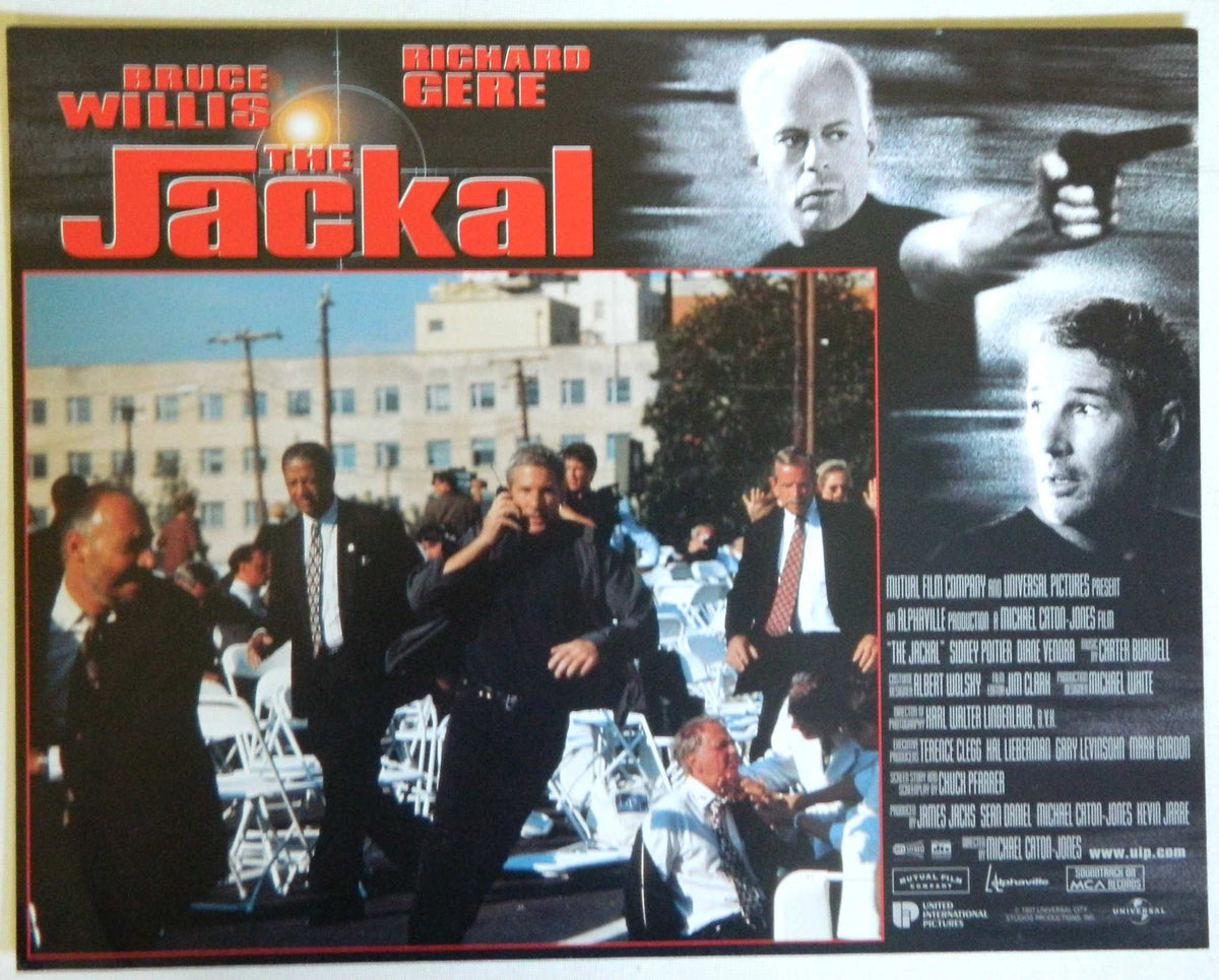 THE JACKAL (2) (1997) — Original Australian Lobby Card