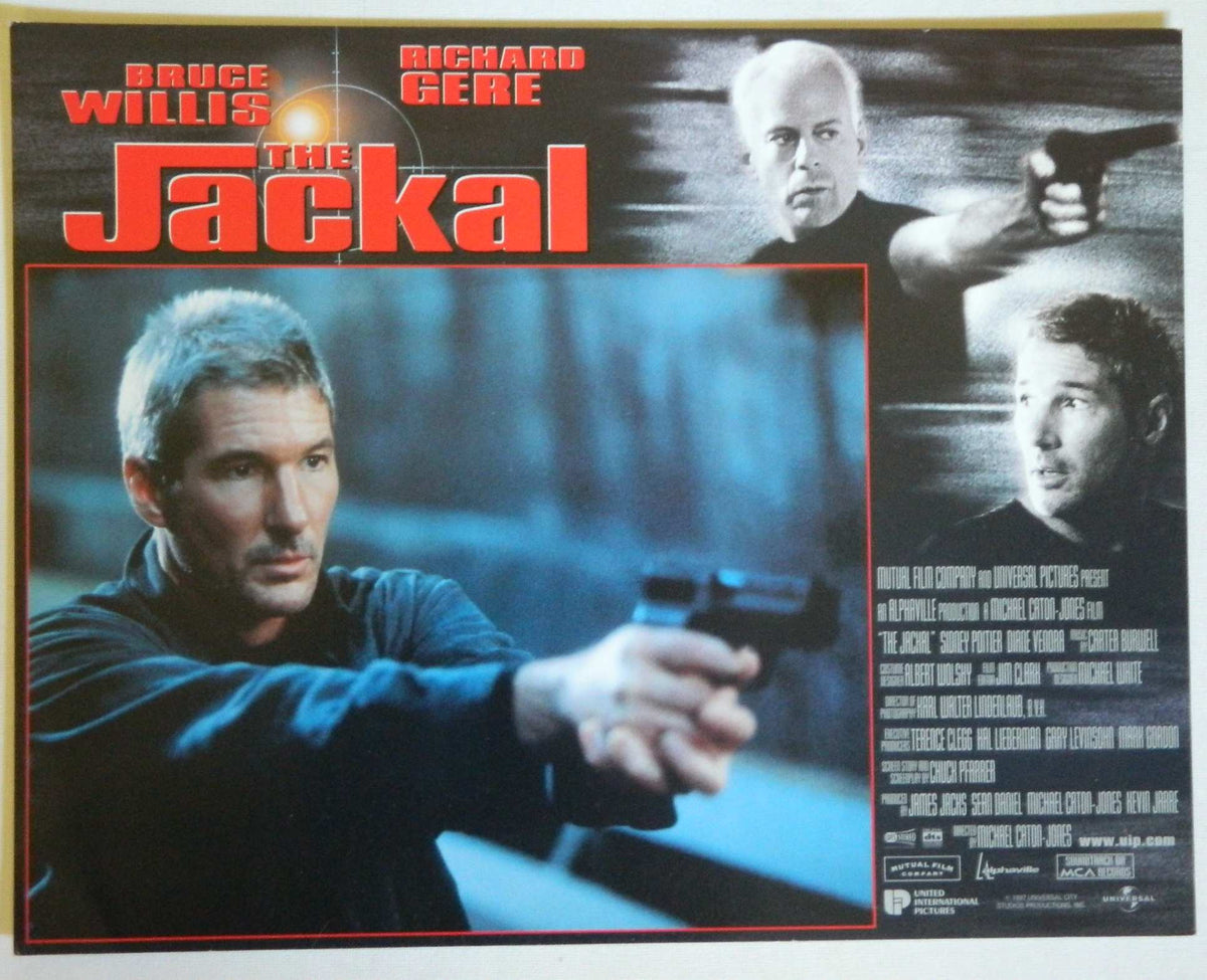 THE JACKAL (3) (1997) — Original Australian Lobby Card