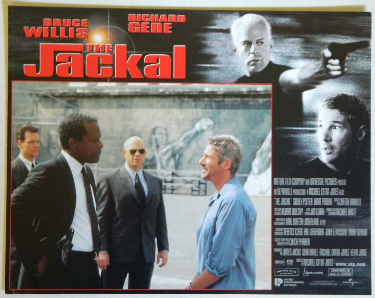 THE JACKAL (6) (1997) — Original Australian Lobby Card