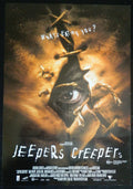 JEEPERS CREEPERS  (2001)— Original Australian one sheet movie poster