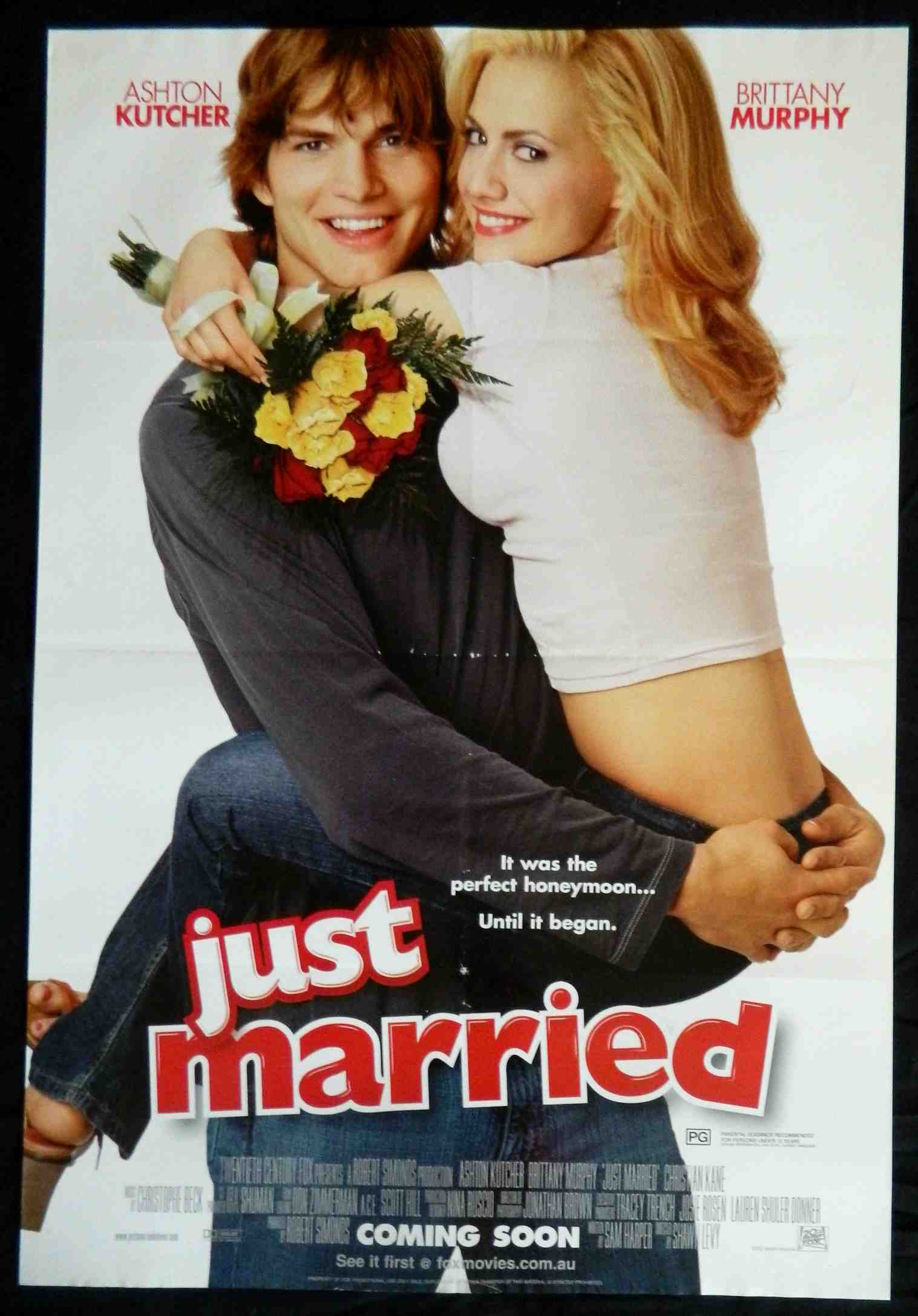 JUST MARRIED (2003)— Original Australian one sheet movie poster