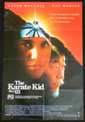 KARATE KID 3  (1989) — Original Australian one sheet movie poster