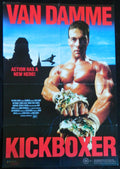 KICK BOXER  (1989) — Original Australian one sheet movie poster