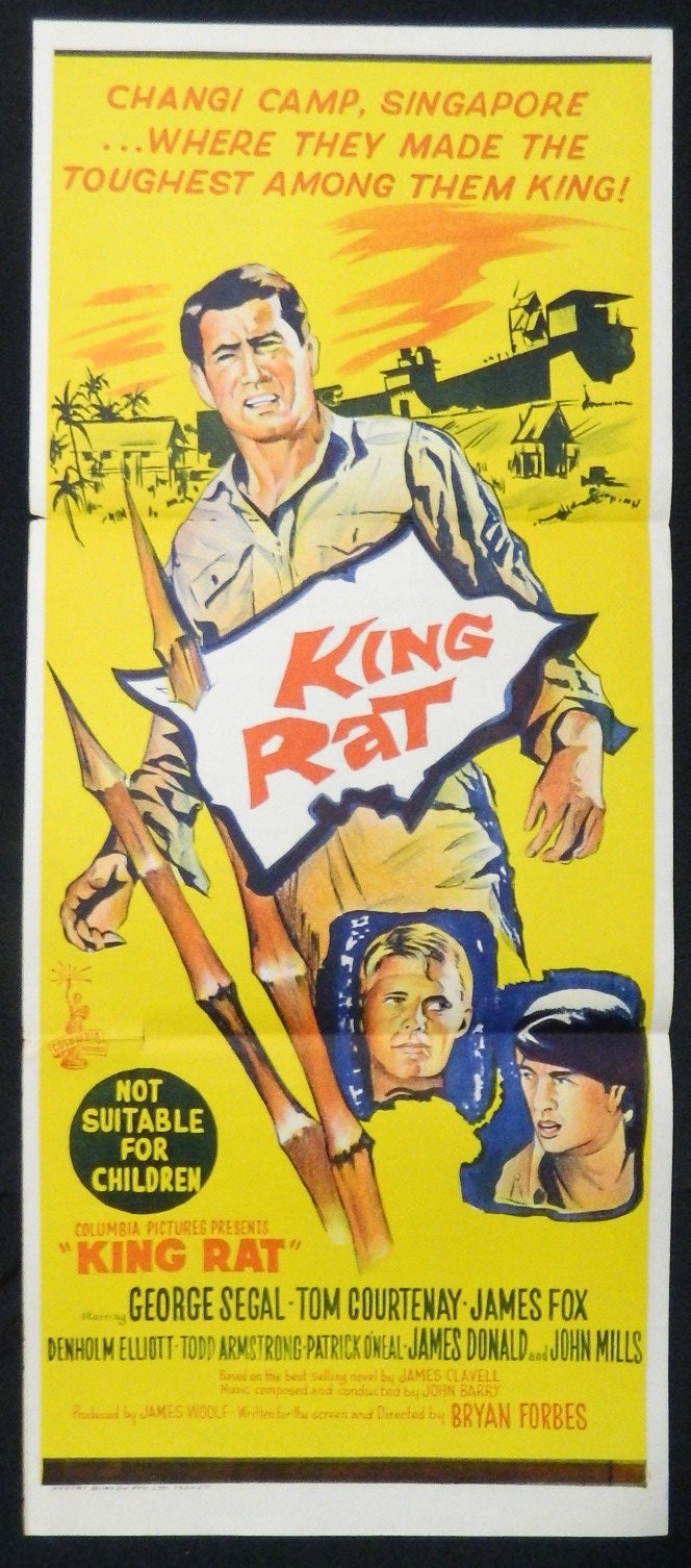 KING RAT (1965) — Original Australian daybill movie poster