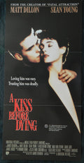 A KISS BEFORE DYING (1991)— Original Australian daybill movie poster.