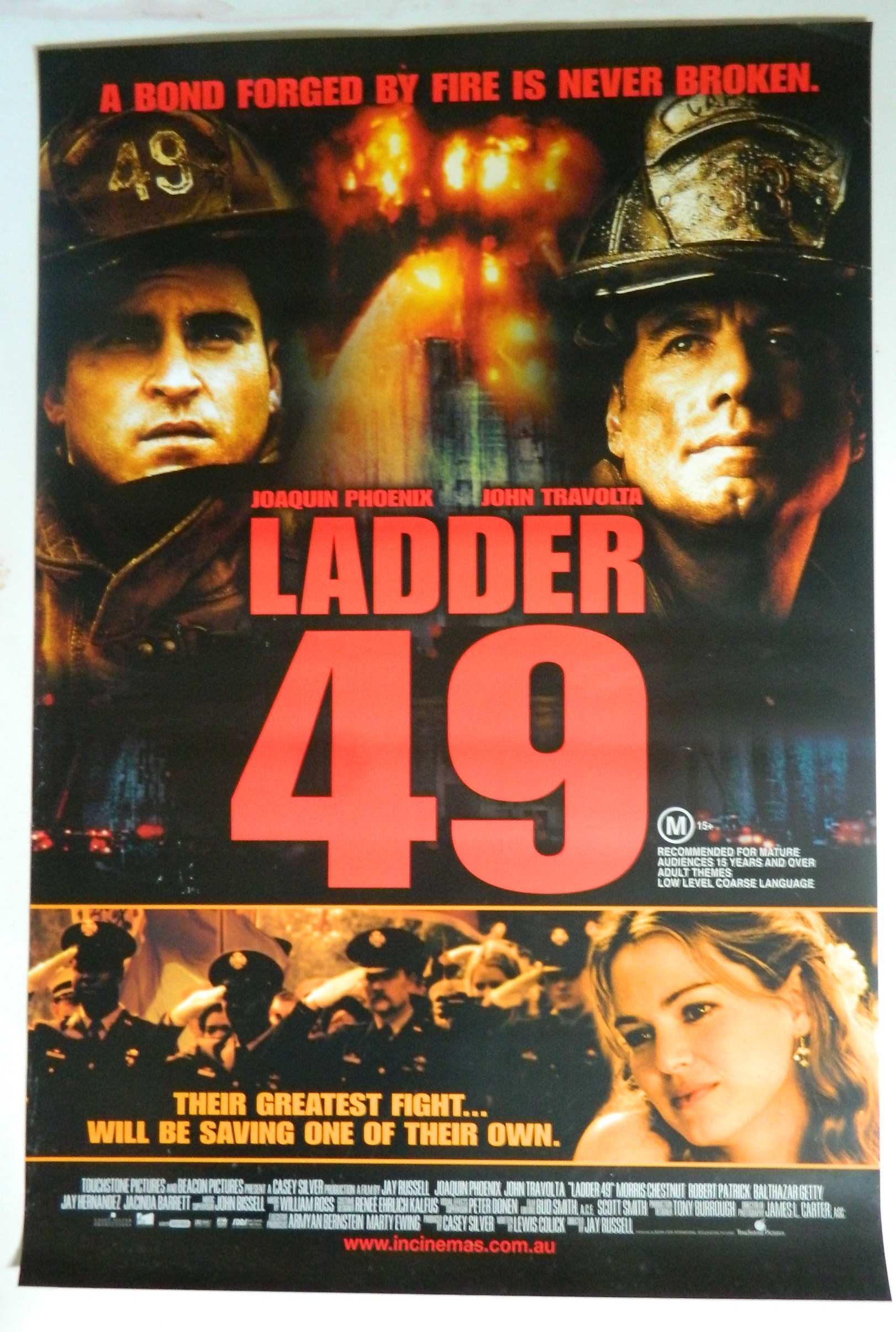 LADDER 49 (2004)— Original Australian one sheet movie poster