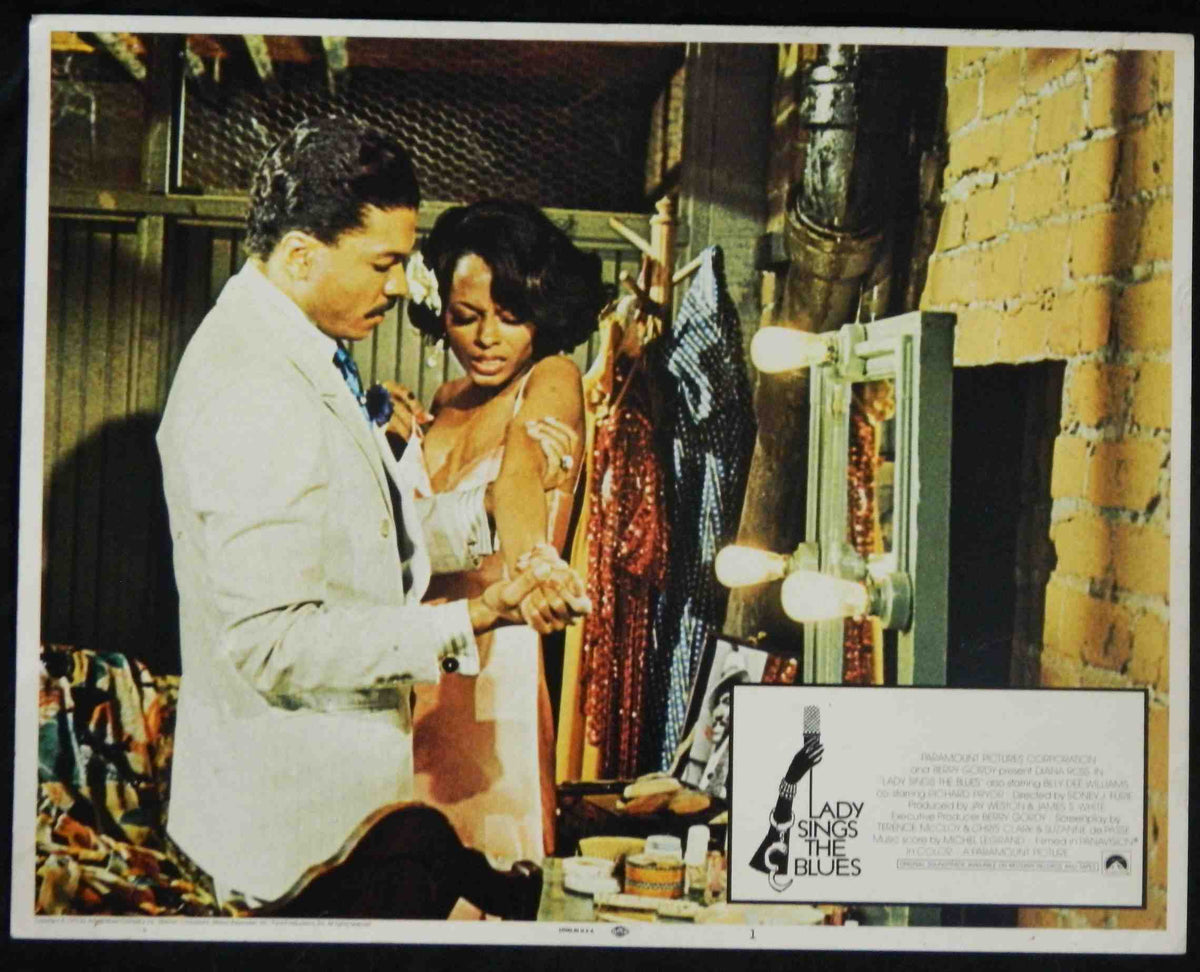 LADY SINGS THE BLUES (1)(1972) — Original Australian Lobby Card