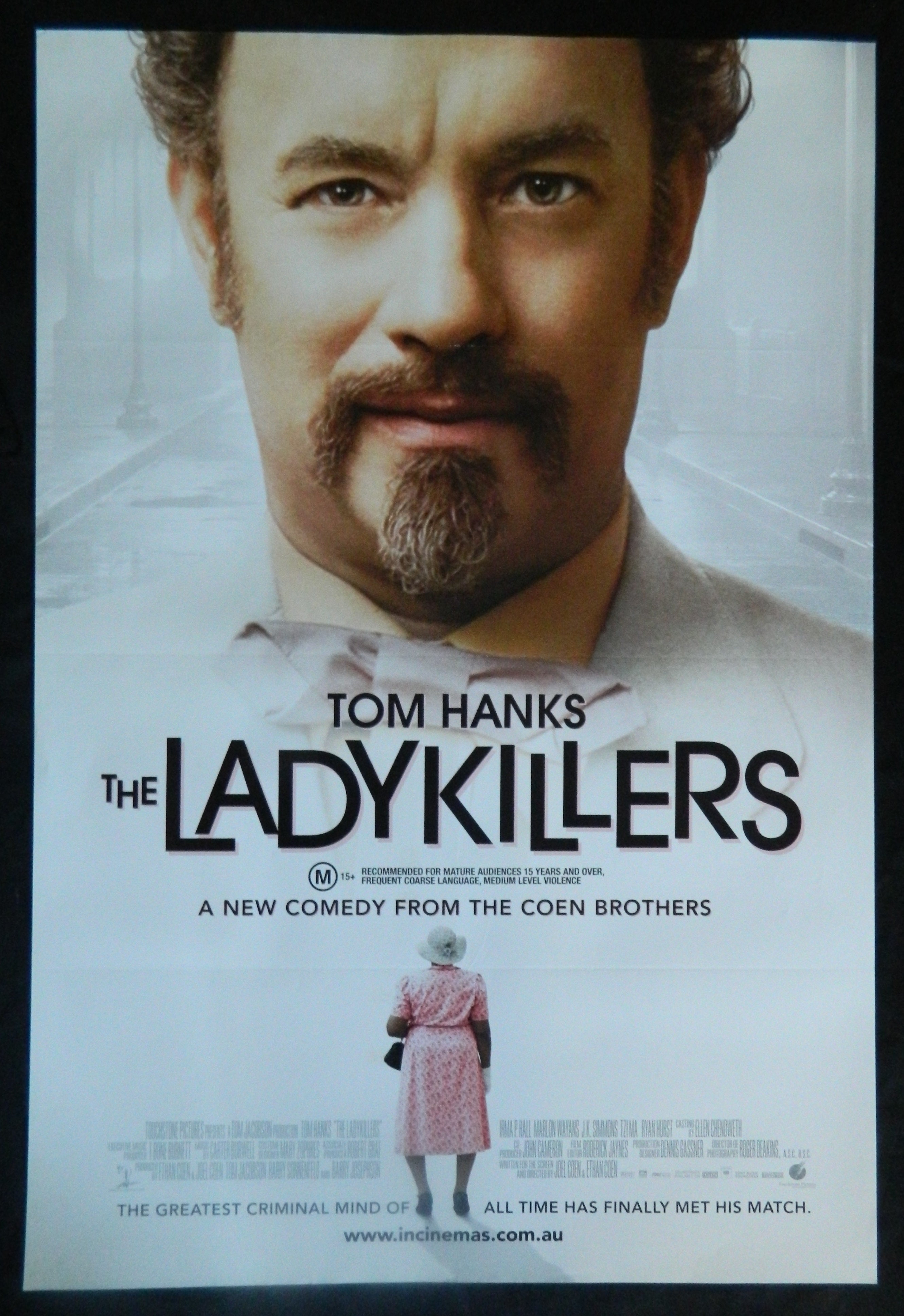 THE LADYKILLERS  (2004)— Original Australian one sheet movie poster