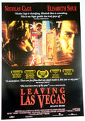 LEAVING LAS VEGAS (1995)— Original Australian one sheet movie poster