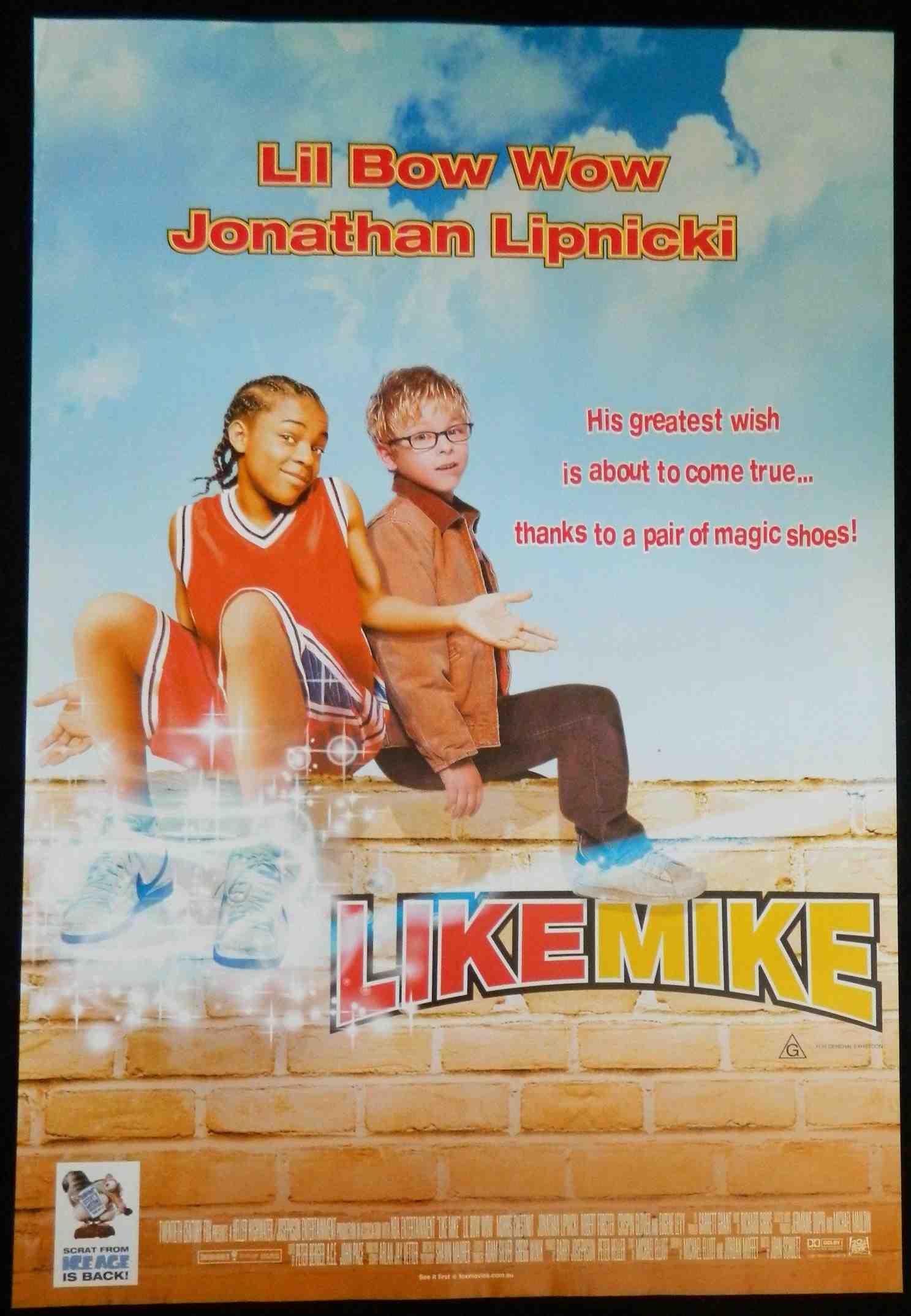 LIKE MIKE (2002)— Original Australian one sheet movie poster