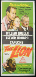 THE LION  (1962) — Original Australian daybill movie poster