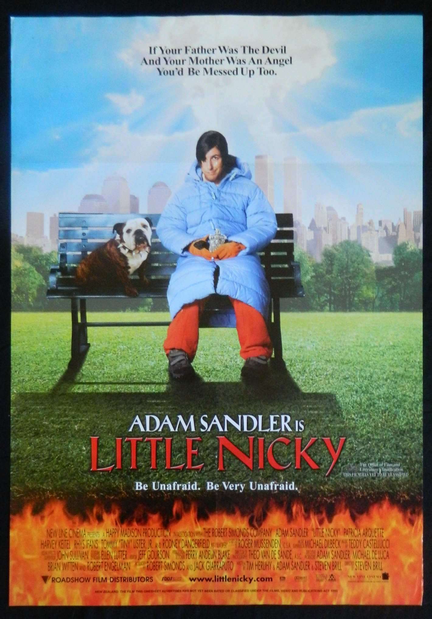 LITTLE NICKY (2000) — Original Australian one sheet movie poster